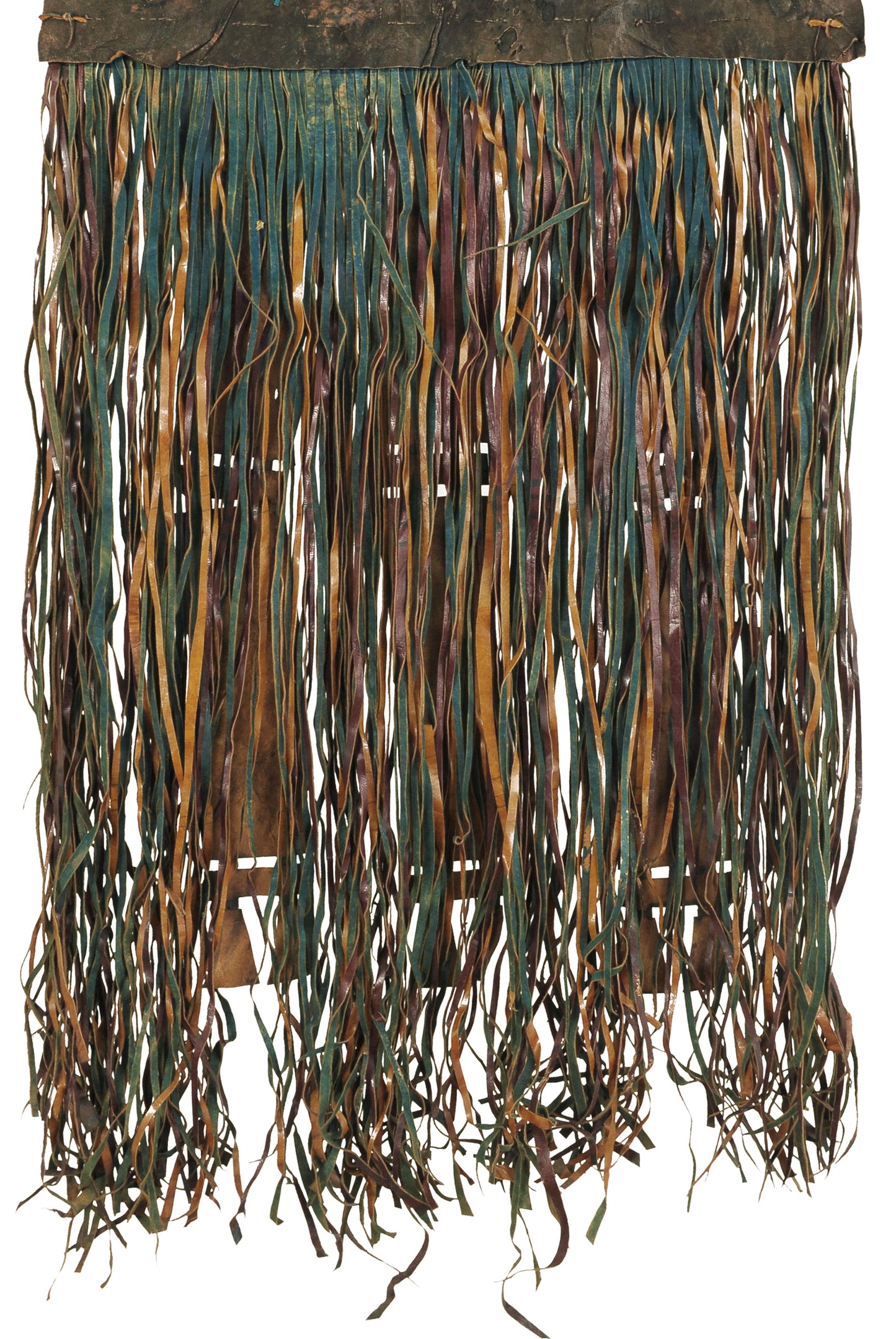Authentic Old Tuareg Leather Panel From Niger A Fusion Of Tradition And Artistry - product focus