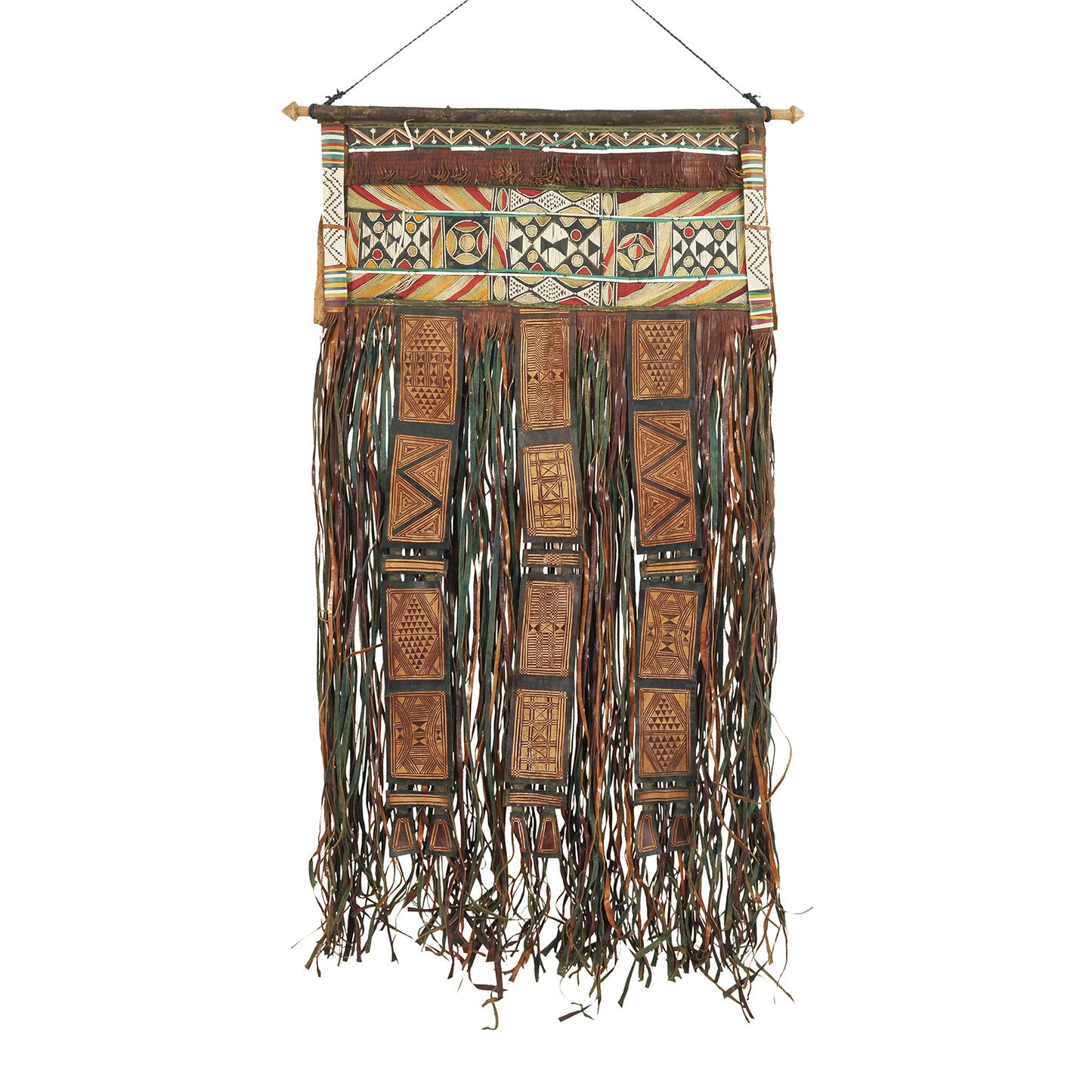 Authentic Old Tuareg Leather Panel From Niger A Fusion Of Tradition And Artistry