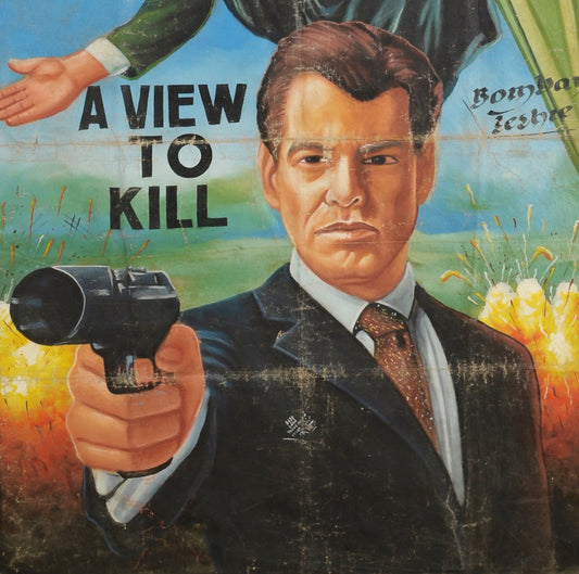 A View To A Kill - James Bond 007 Ghanaian Movie Poster - alternate view