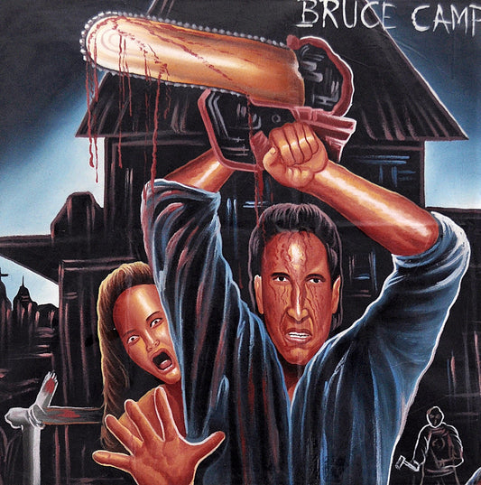 Evil Dead Ghanaian Hand-Painted Movie Poster | Authentic Art - alternate view