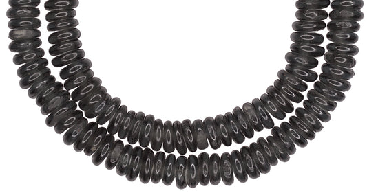 Imitation Dutch Annular Glass Beads - Ghana Handmade African Trade Beads - alternate view