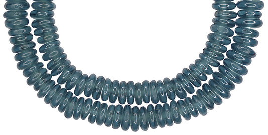 New Ghana Glass Beads - Recycled African Trade Beads, 12-13Mm - alternate view