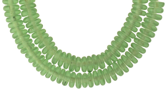 Glass Fragment African Beads, 12-13Mm, Ghana Trade Beads - alternate view