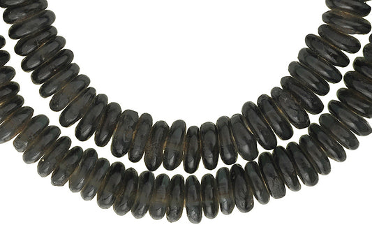 Handmade African Trade Beads - Recycled Glass Krobo Beads - alternate view