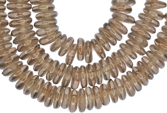 Handmade Krobo Glass Beads - Recycled African Trade Beads 10-12Mm - alternate view