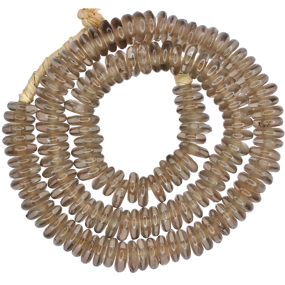 Handmade Krobo Glass Beads - Recycled African Trade Beads 10-12Mm