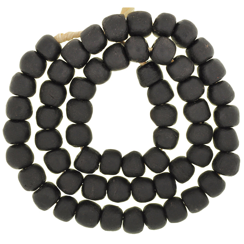 African Recycled Powder Glass Beads - Krobo Ghana Trade Beads