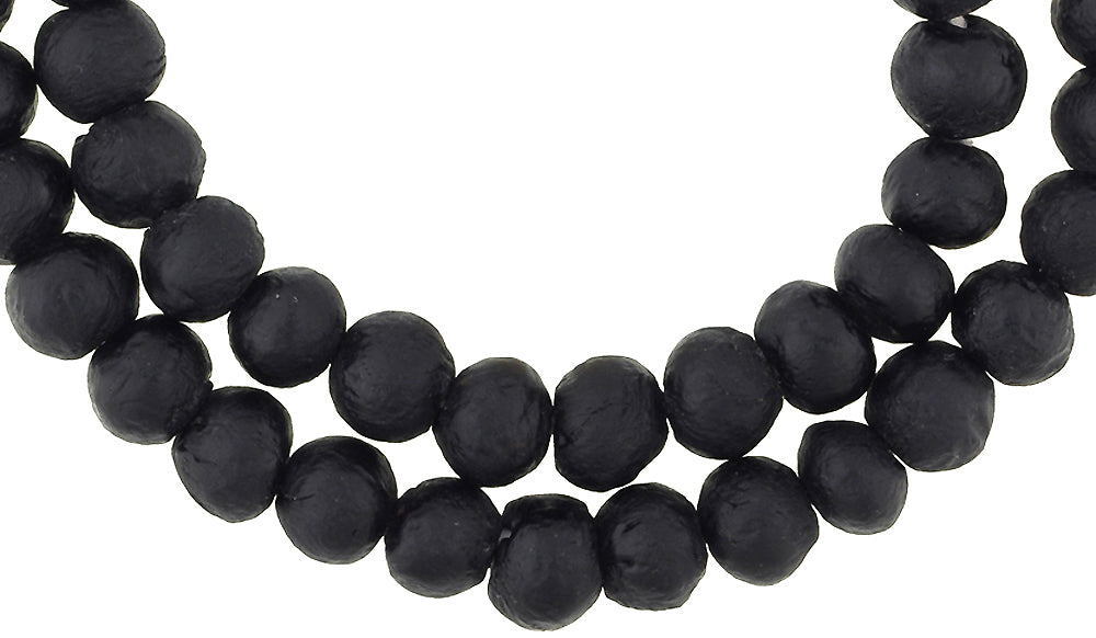 African Trade Beads: Krobo Recycled Glass Beads, 13-14Mm - alternate view