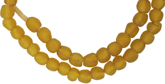 Translucent Krobo Glass Beads Imitating Venetian Trade Beads - alternate view