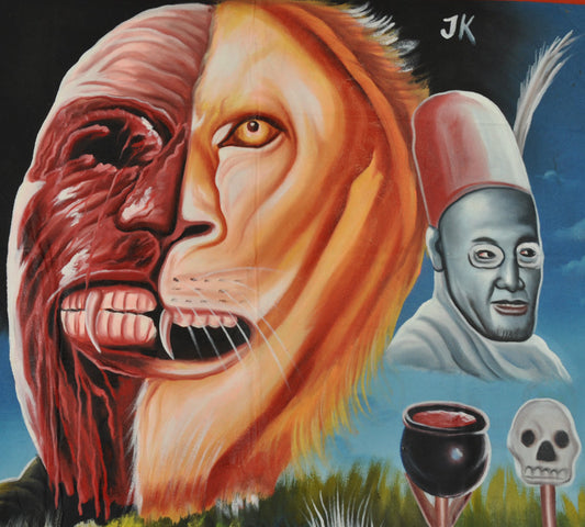 Odum Movie Poster - Authentic Hand-Painted Ghana Art - alternate view