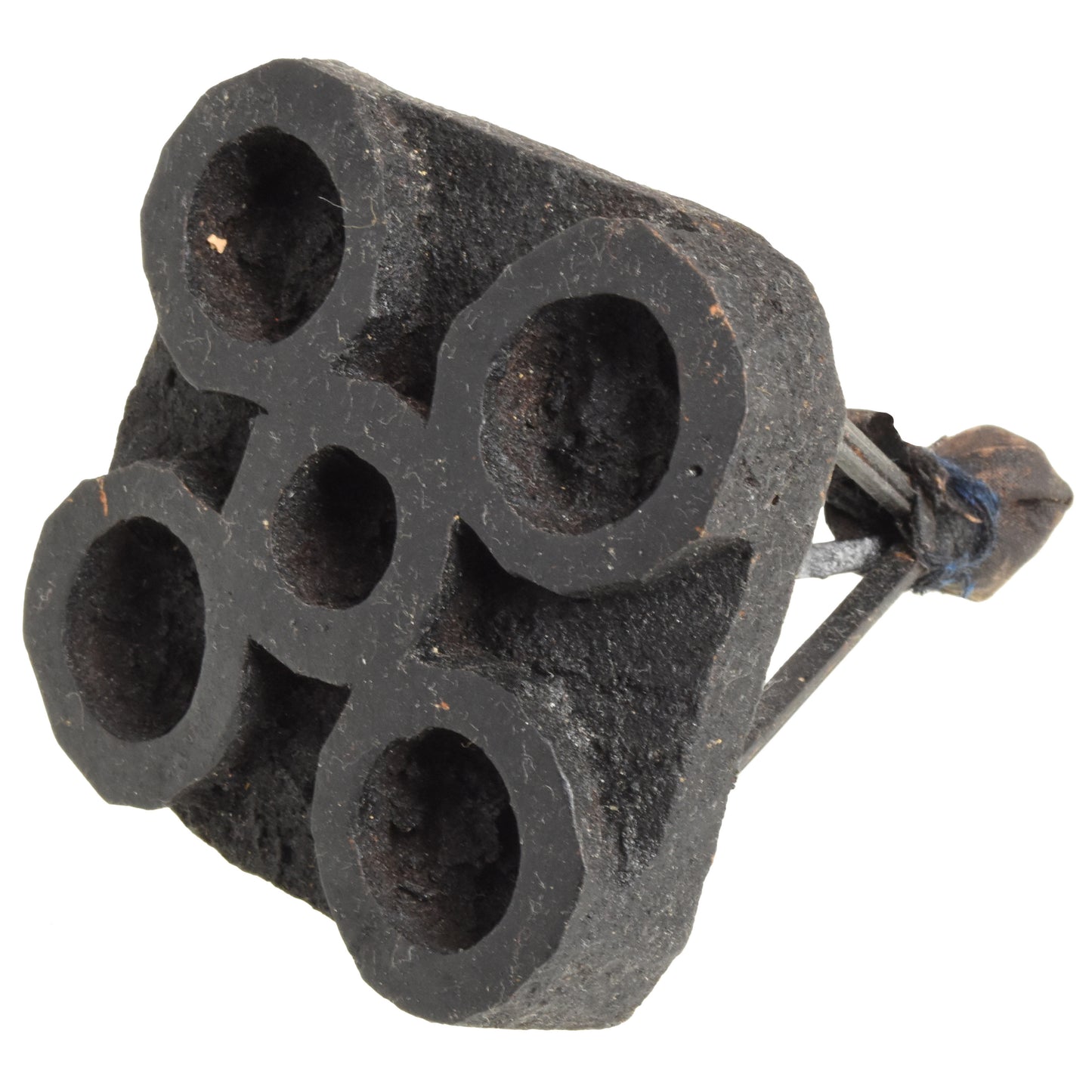 Owu Atwedie Adinkra Stamping Block – Ghana Calabash Symbol Stamp