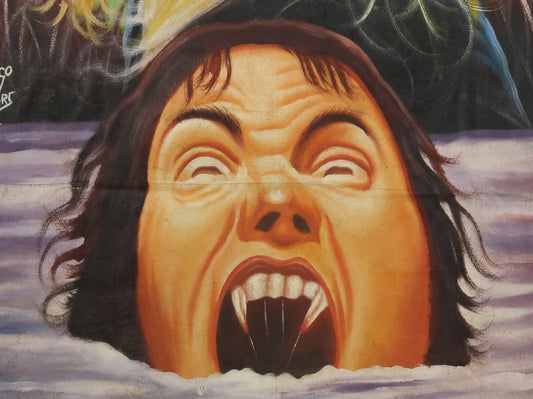 Unique X-Men Movie Poster - Hand-Painted In Ghana - alternate view