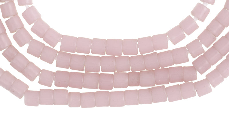 Vintage Czech Tile Glass Trade Beads, African Trade Mid-1900S - alternate view