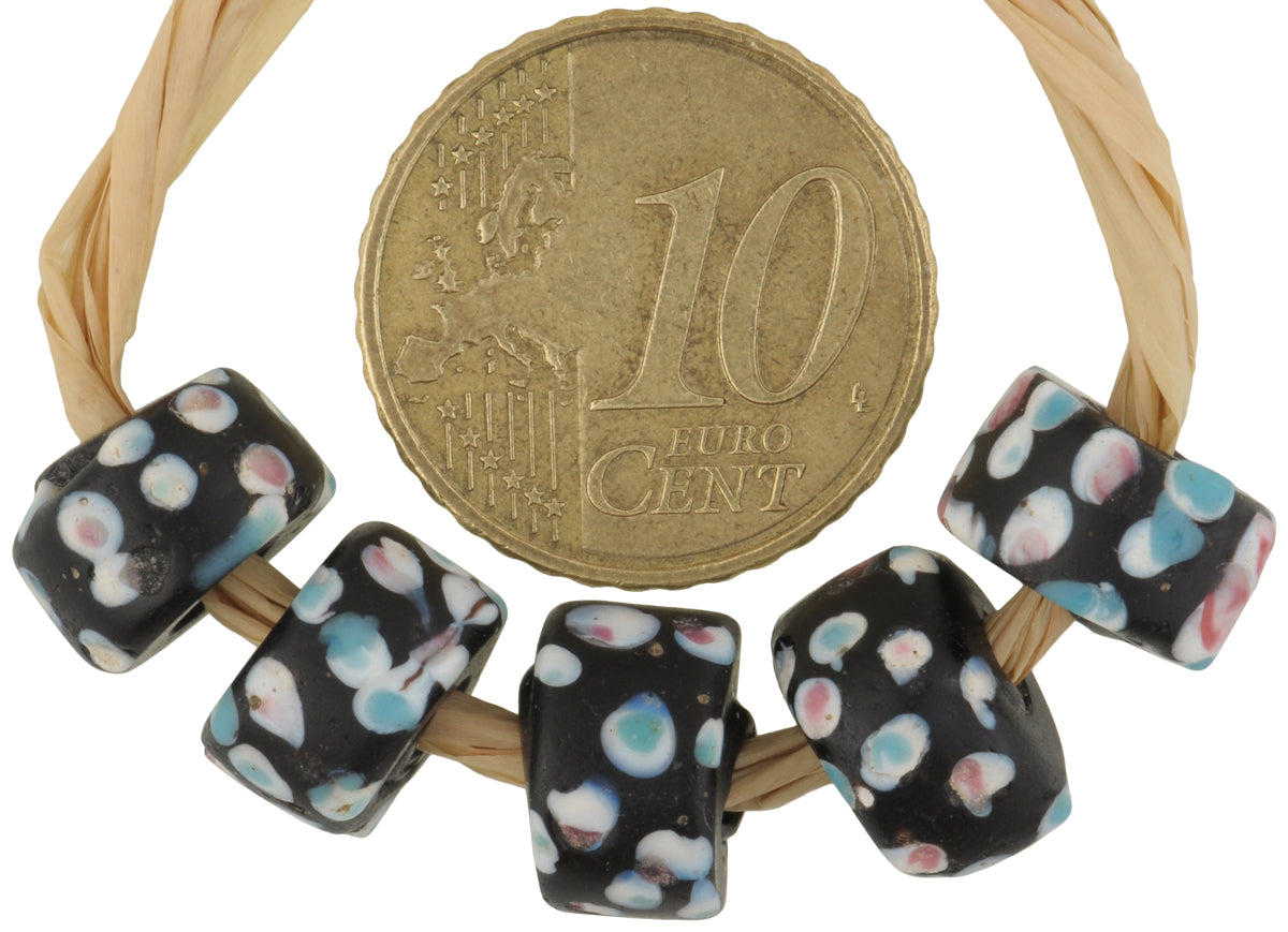 Rare Antique "Thousand Eyes" Venetian Lampwork African Trade Beads - alternate view