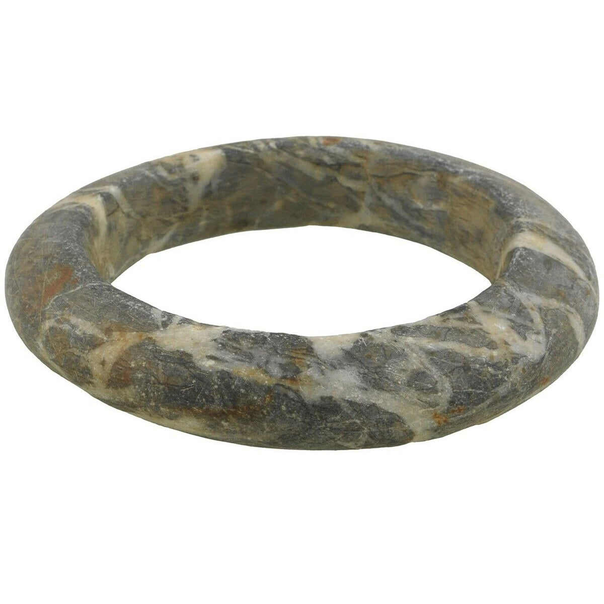 Antique Mali Granite Bracelet – African Tribal Currency Bangle