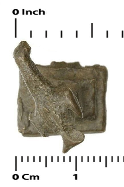 Antique Ashanti Bird Brass Goldweight – 1800s Lost Wax Ghana