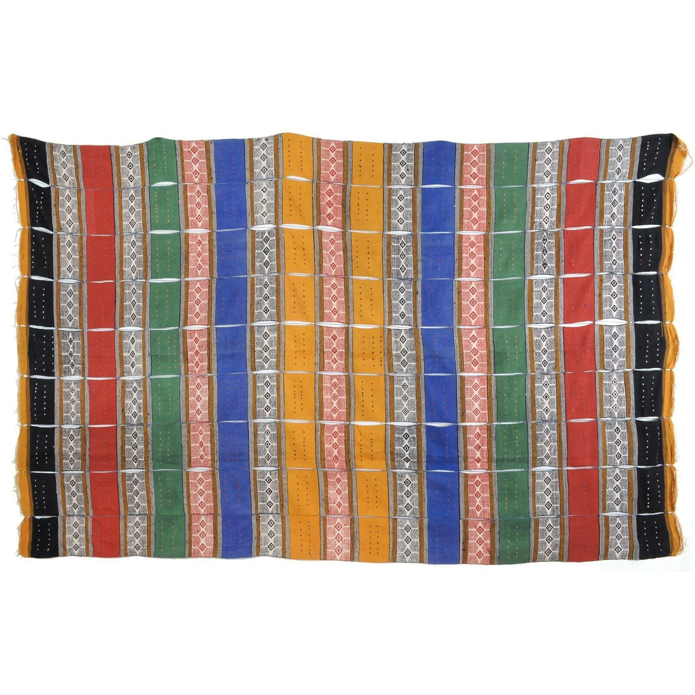 Old African Djerma Niger Handwoven Blanket Tuareg Sahara Tent Hanging Cloth