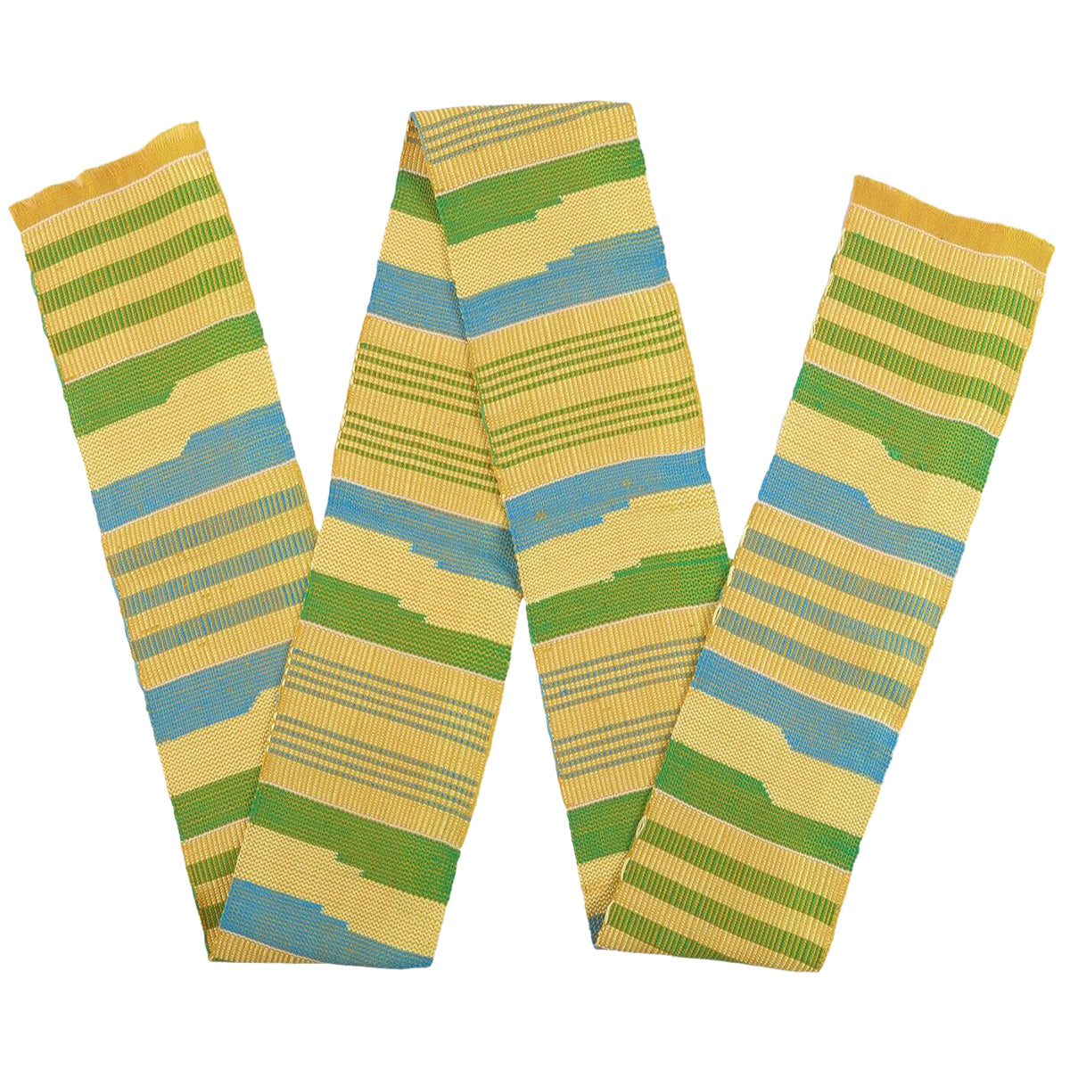 Traditional Ghanaian Kente Stole: Handcrafted Elegance And Heritage