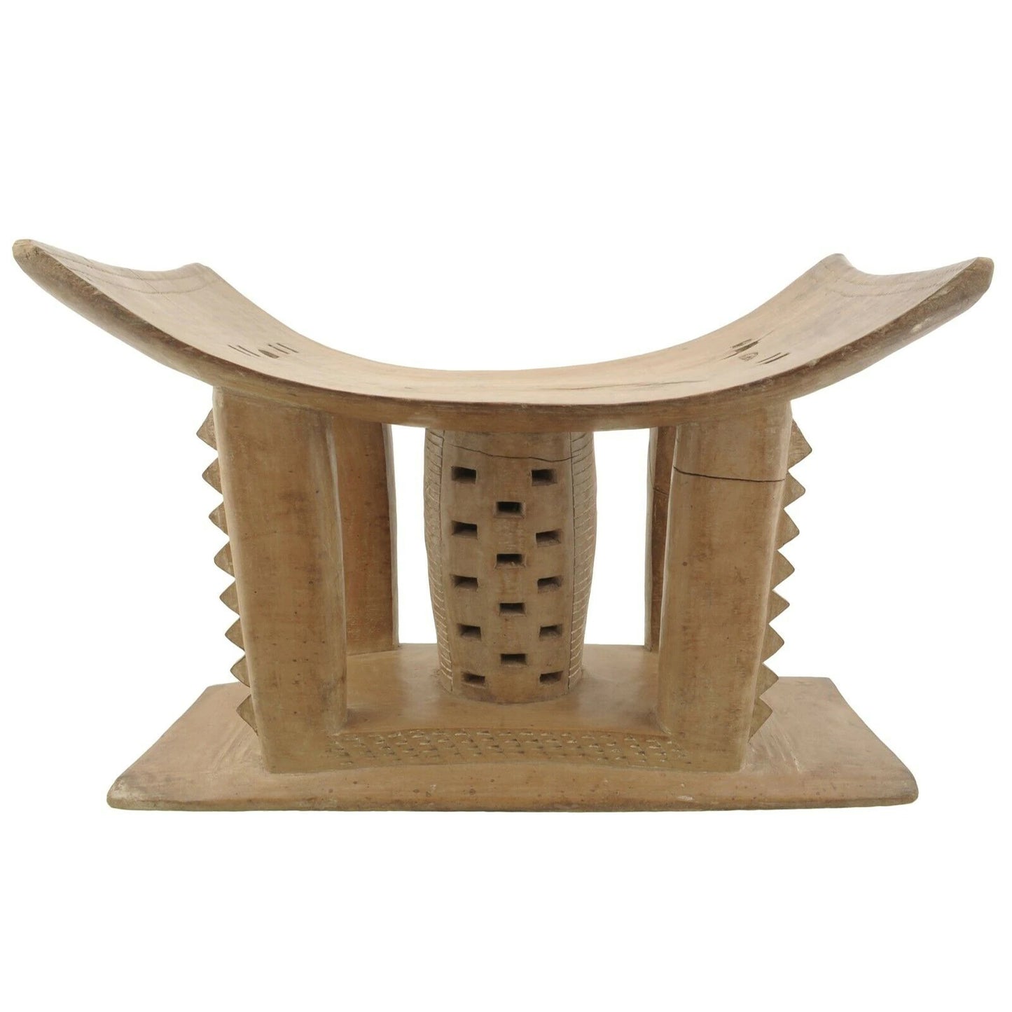 Old Ashanti Chief Ceremonial Stool – African Wooden Stool