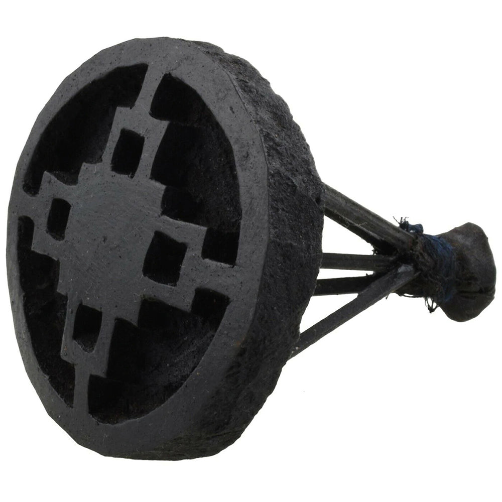 Dame Dame Variation Adinkra Stamping Block – Ghana Adinkra Symbol of Strategy