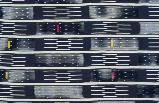 Handwoven Baule Cloth – Vintage Woman Size 150 × 108 cm