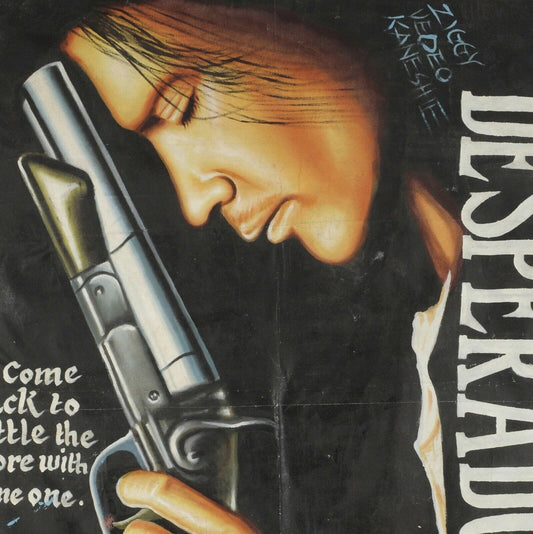Desperado Ghana Movie Poster - African Cinema Art Decor - alternate view