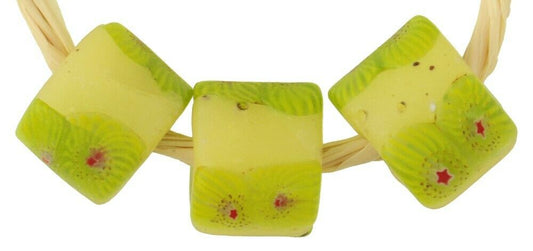 Rare Antique Venetian Millefiori Trade Beads - African Mosaic Glass - alternate view