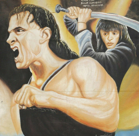 Der Puma: Authentic Ghanaian Hand-Painted Poster By Leonardo - alternate view