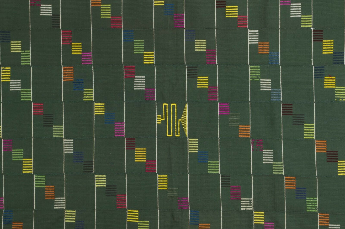 Rare Ewe Suklikpe Sugar Cube Kente Ghana African Handwoven Ethnic Cloth Textile - alternate view