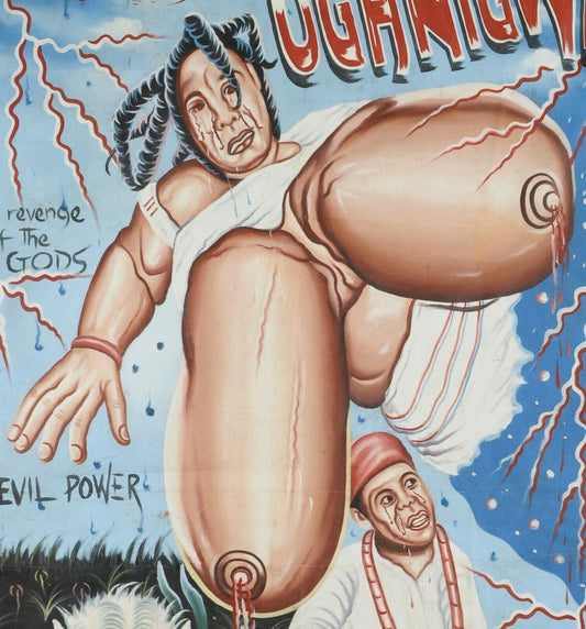 Oghnigwe Movie Poster - Hand-Painted Ghana Art - alternate view