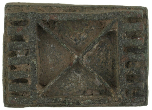 Antique Ashanti Brass Goldweight – Lost Wax Cast, 1800s Ghana