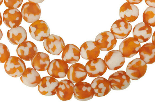 African Trade Beads - Fused Glass Krobo Beads From Ghana - alternate view