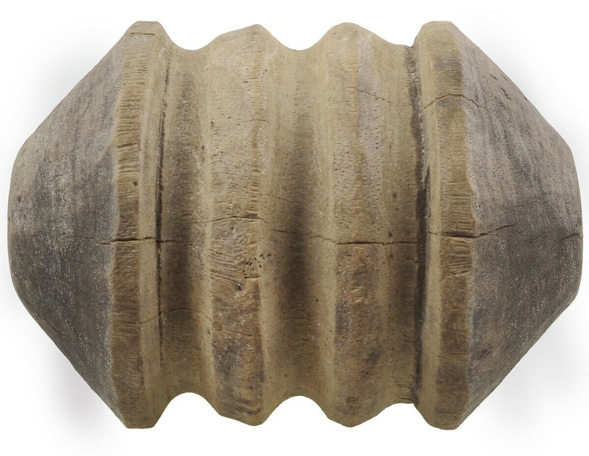 Authentic Tuareg Wooden Well Pulley – Small 13 cm × 10 cm