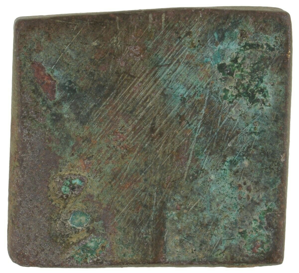 Antique Goldweight African Ghana Ashanti Brass Asante Akan Lost Wax Weight - close-up