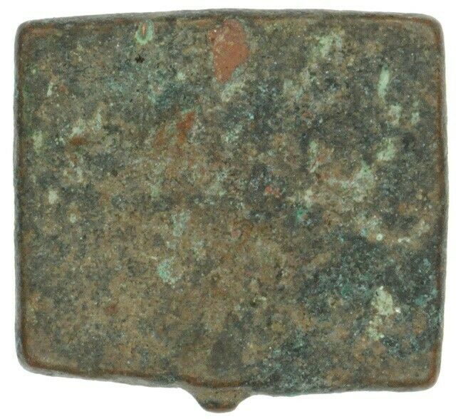 Antique Ashanti Brass Goldweight – Geometric Design (1800s)