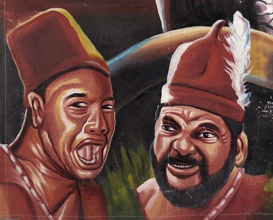 Price Of Destiny - Ghanaian Hand-Painted Ritual Movie Poster - alternate view