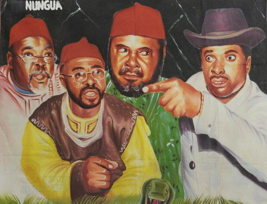 Lord Of Host Movie Poster - Authentic Ghana Hand-Painted Art - alternate view