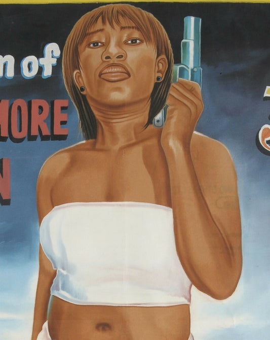 Return Of One More Man 3 Movie Poster - Hand-Painted African Ghana Art - alternate view