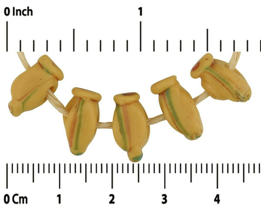Rare Antique Venetian Lampwork Beads - African Trade Glass Beads - alternate view