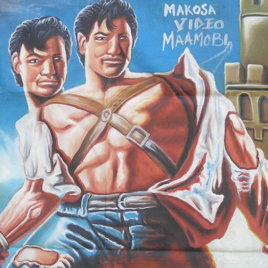 Hand-Painted "Army Of Darkness - Evil Dead 3" Poster From Ghana - alternate view