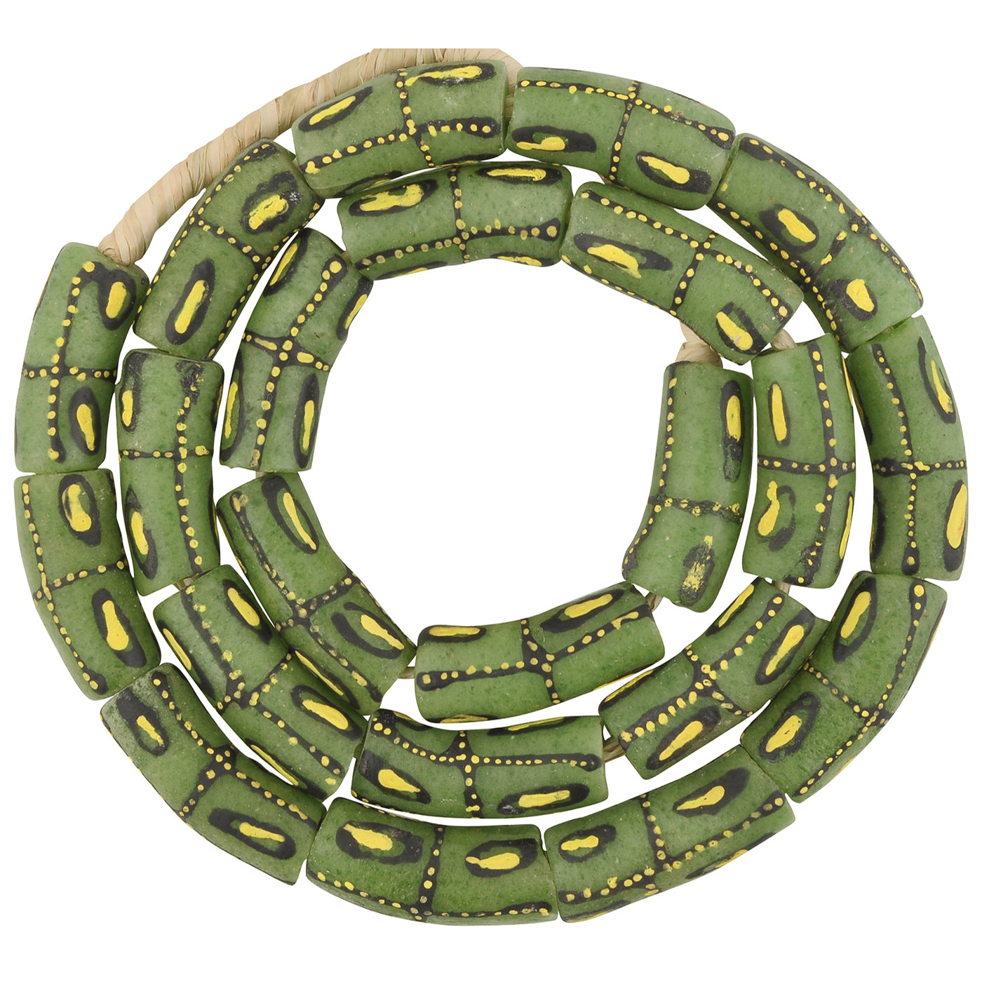 Krobo Beads Recycled Powder Glass Handmade Ghana Jewelry African
