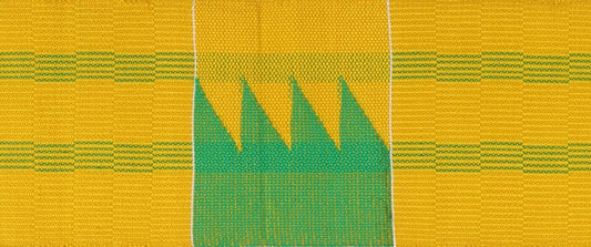 Handwoven Kente Scarf: Authentic Ghanaian Heritage - alternate view