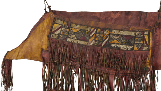 Tuareg Leather Sahara Nomad Bag – Ethnic Handmade Statement Piece