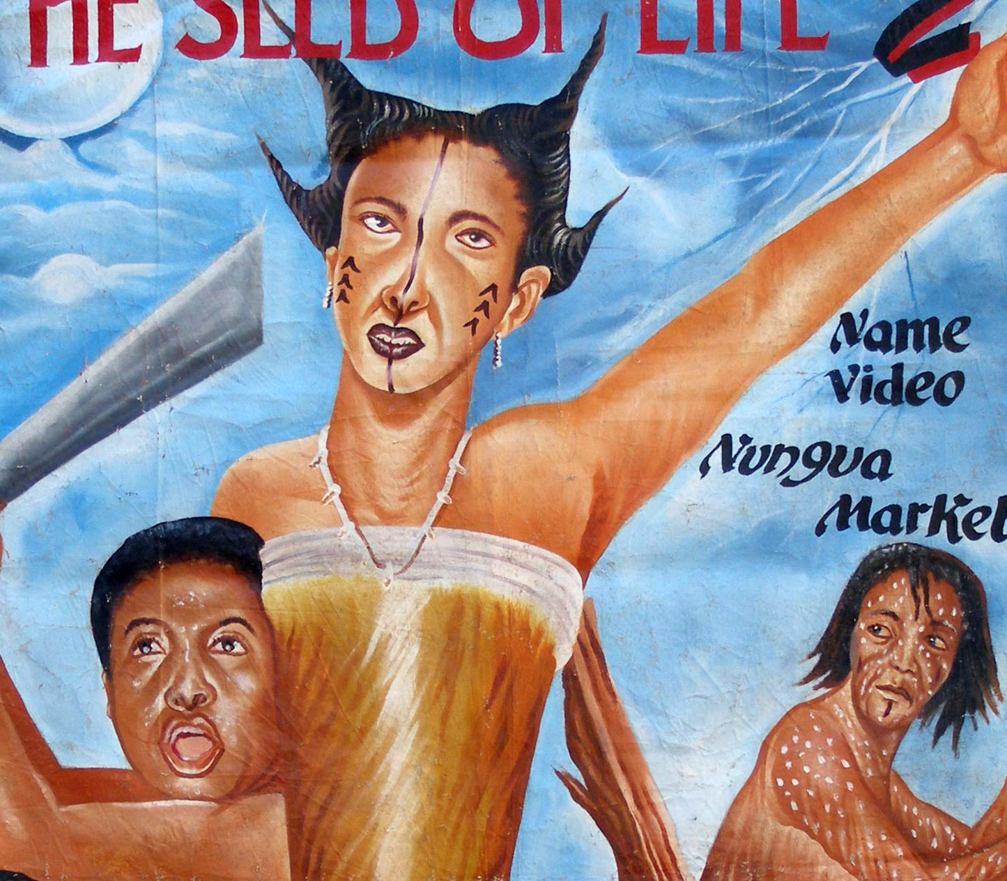 The Seed Of Life 2 Movie Poster - Hand-Painted Ghana Art - alternate view