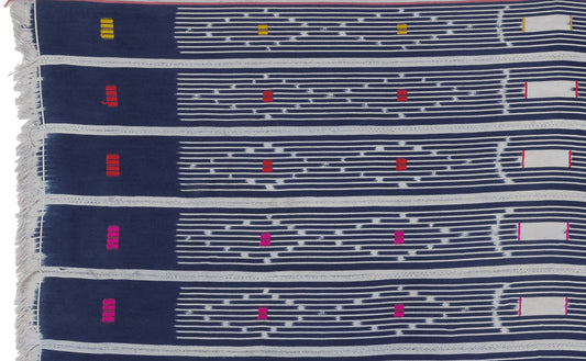 Authentic Vintage Baule Cloth From Ivory Coast - Bondoukou'S Woven Treasure - alternate view