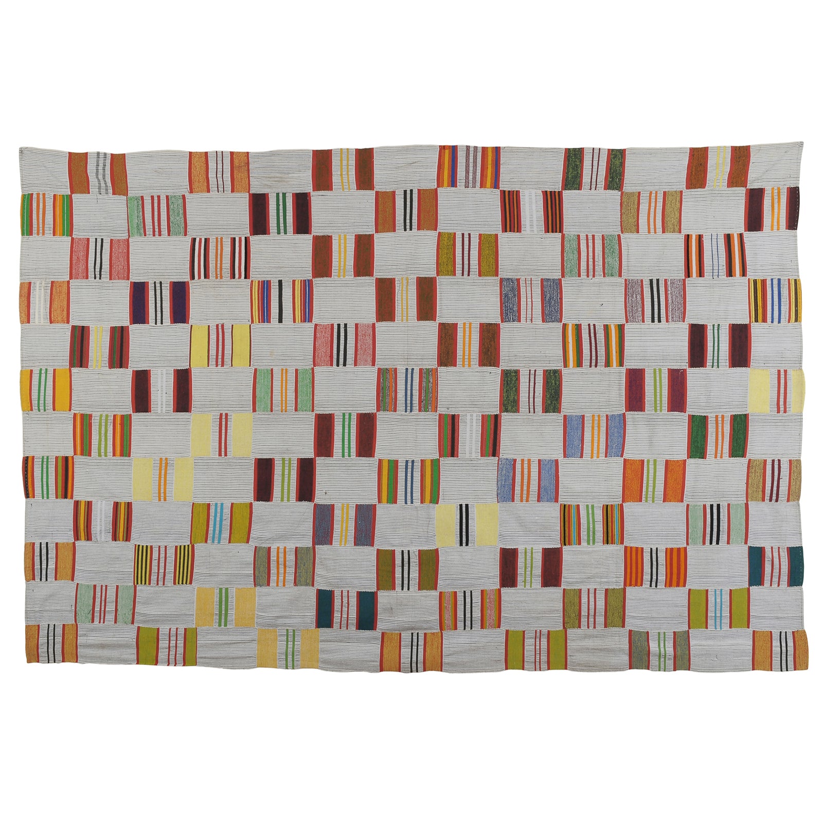 Authentic 1960S-1970S Ewe Kente Cloth From Ghana - A Symbol Of Cultural Heritage