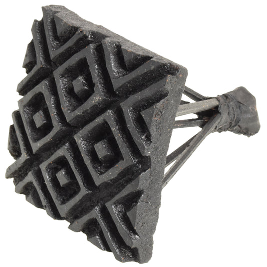 Ani Bere A Ensi Gya Adinkra Symbol Stamping Block Ashanti Ghana