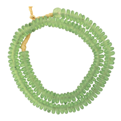 Glass Fragment African Beads, 12-13Mm, Ghana Trade Beads - horror scene artwork