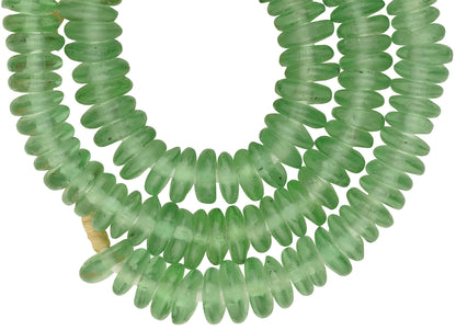 African Trade Beads - Ghana Recycled Glass Beads, 11-12Mm - close-up