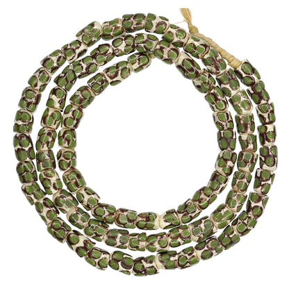 African Trade Beads - 7Mm Venetian Eye-Style Krobo Glass Beads